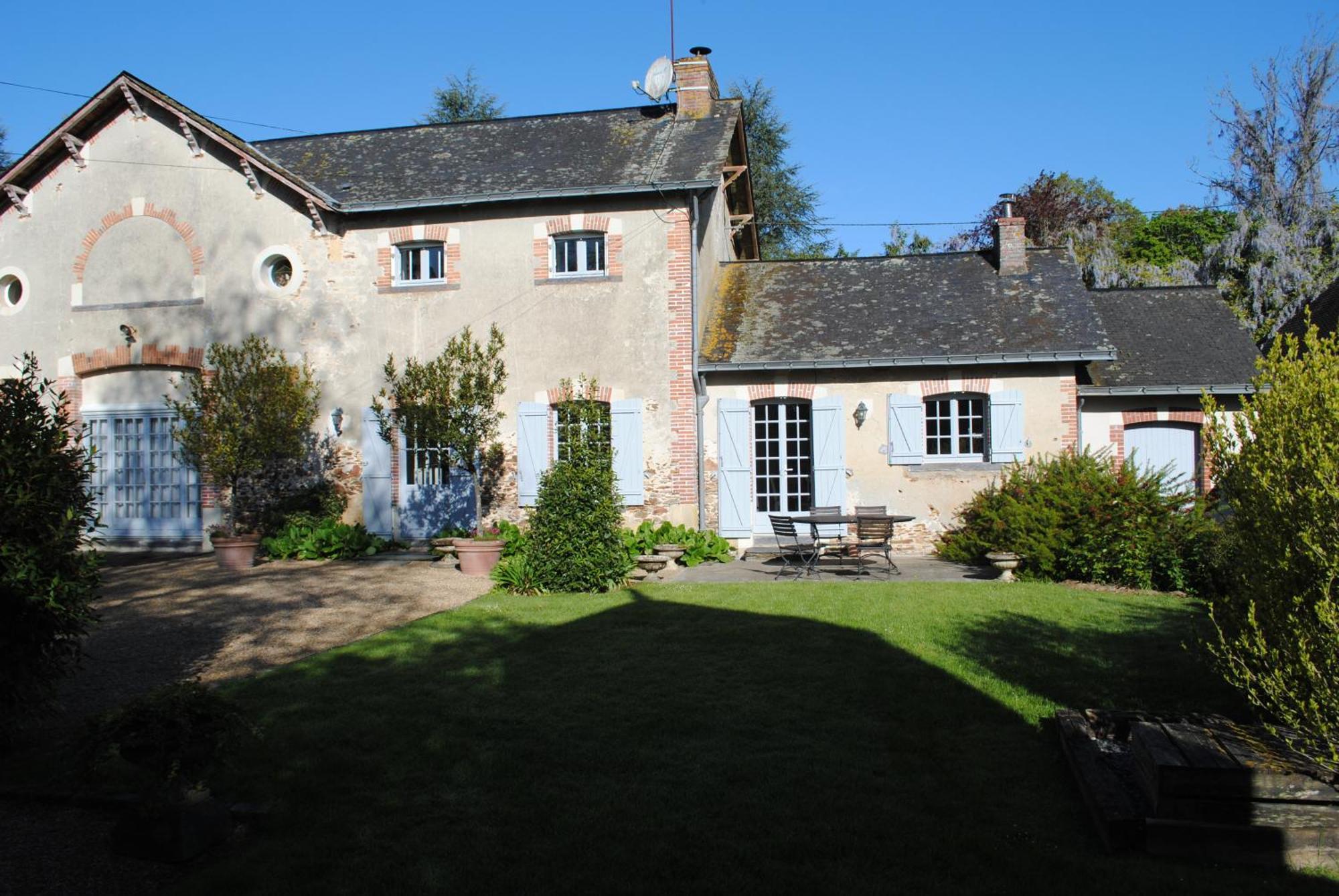 Villa La Basse Cour de Vengeau Pouancé Exterior foto