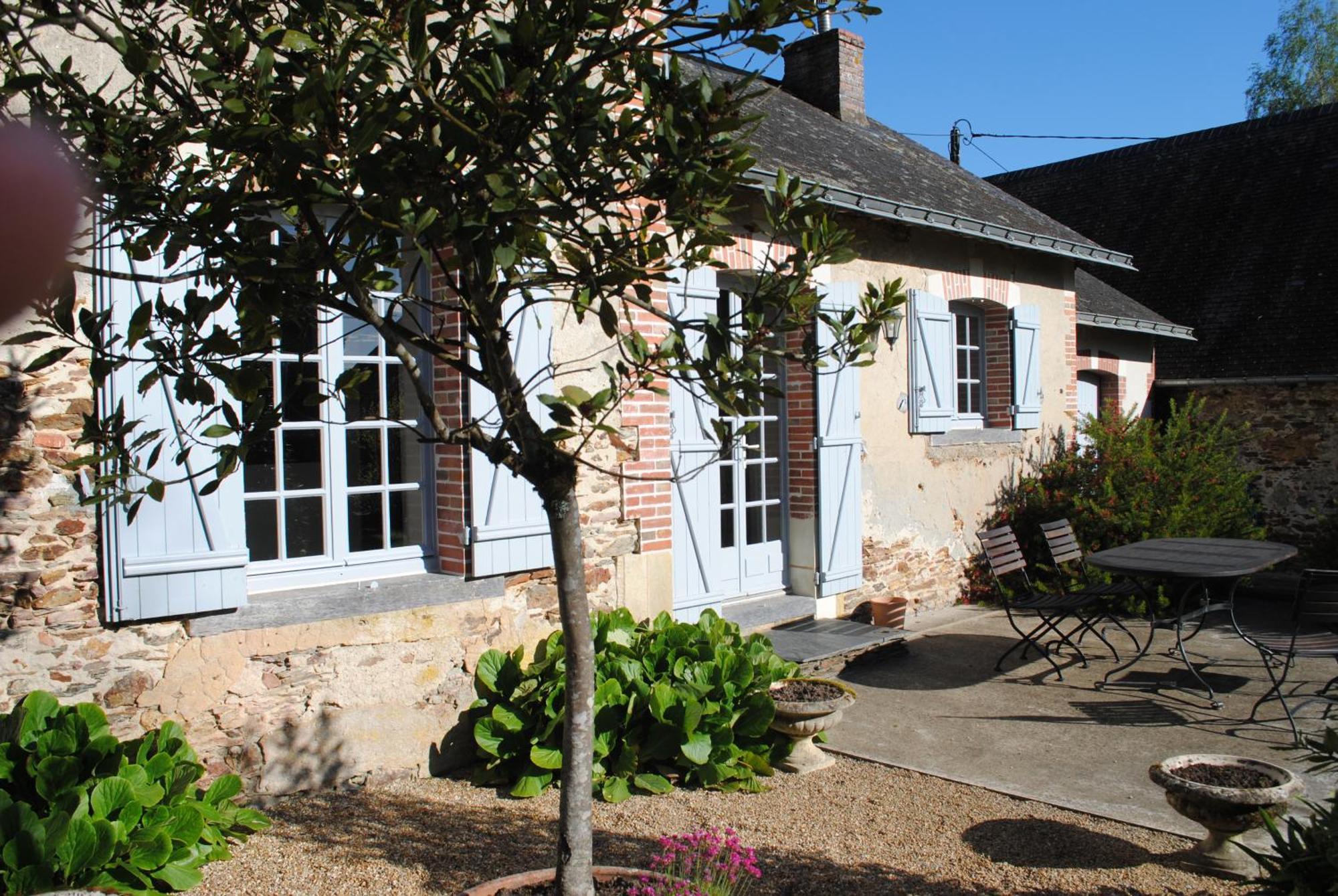 Villa La Basse Cour de Vengeau Pouancé Exterior foto